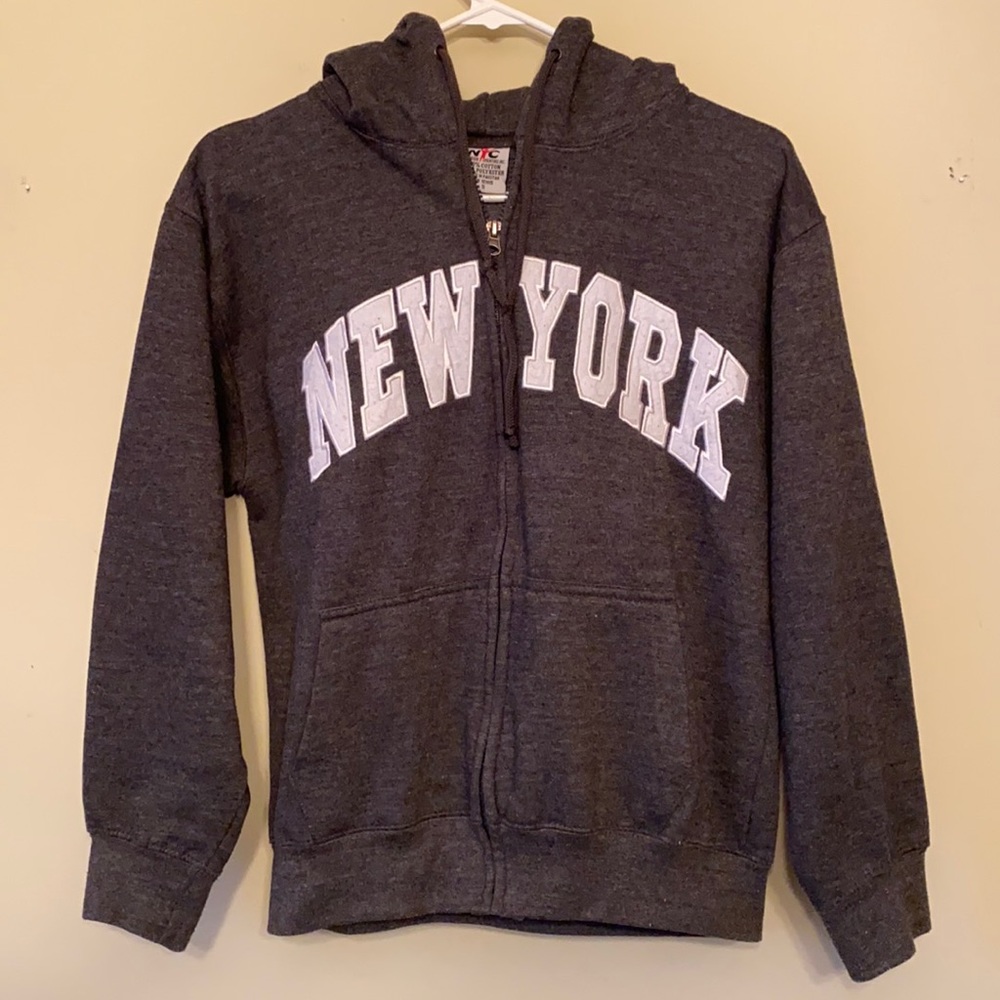 NYC New York City Zip Up Hoodie